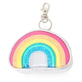 Accessorize London Girl's Rainbow Keychain Purse