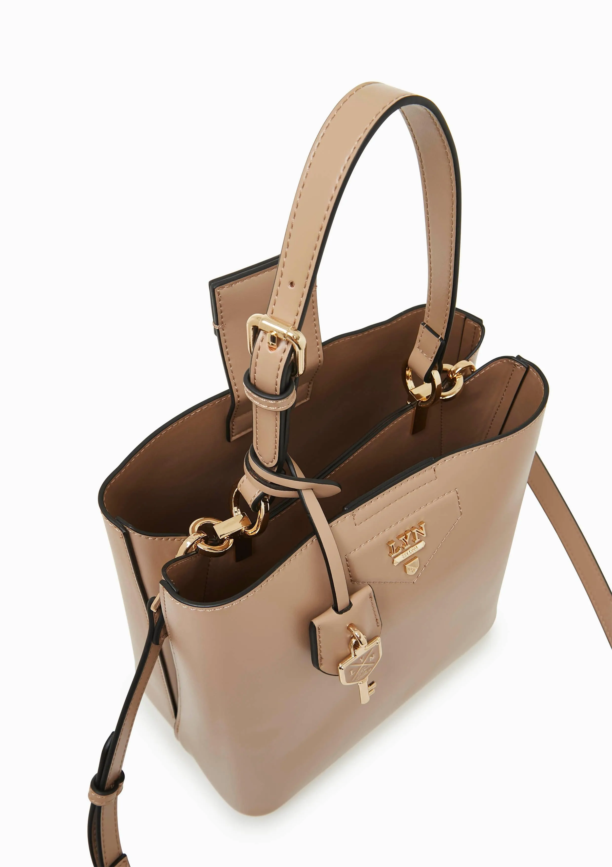 Astraea M Bucket Bag - Beige