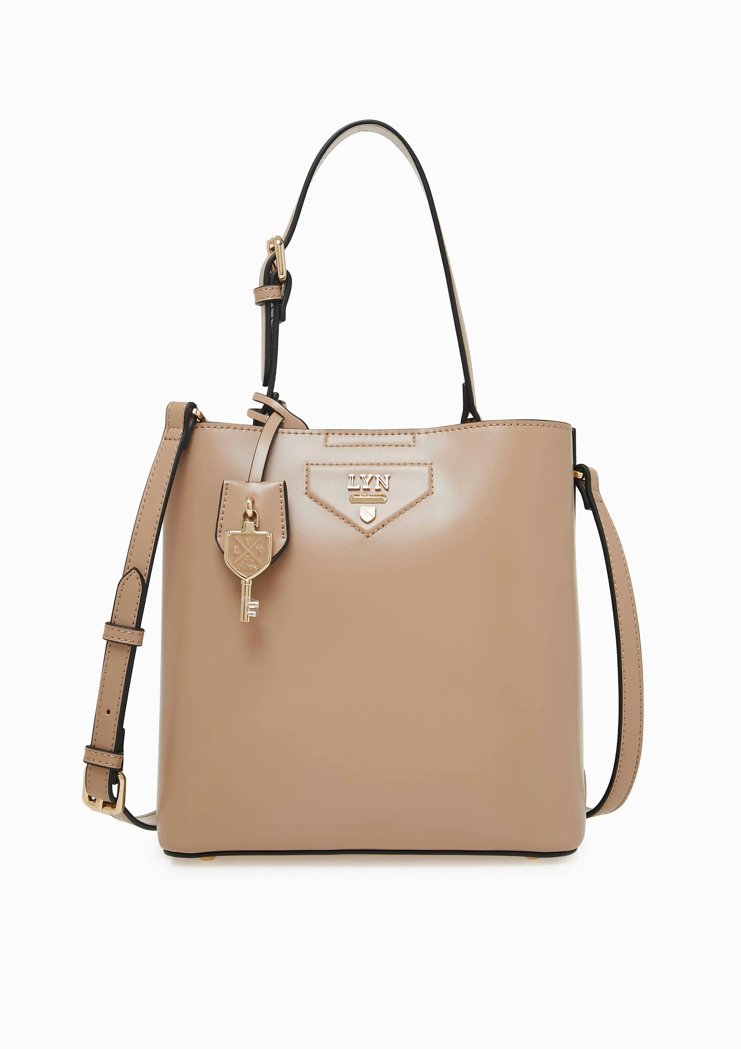 Astraea M Bucket Bag - Beige