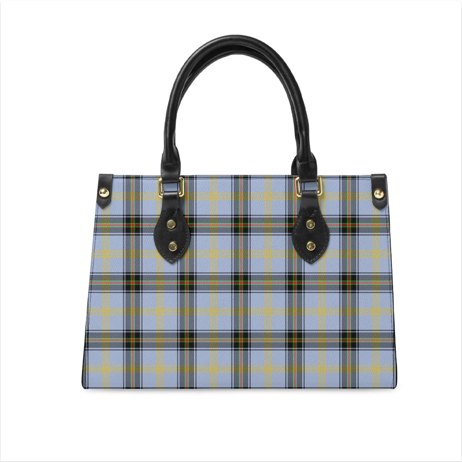 Bell Tartan Leather Bag