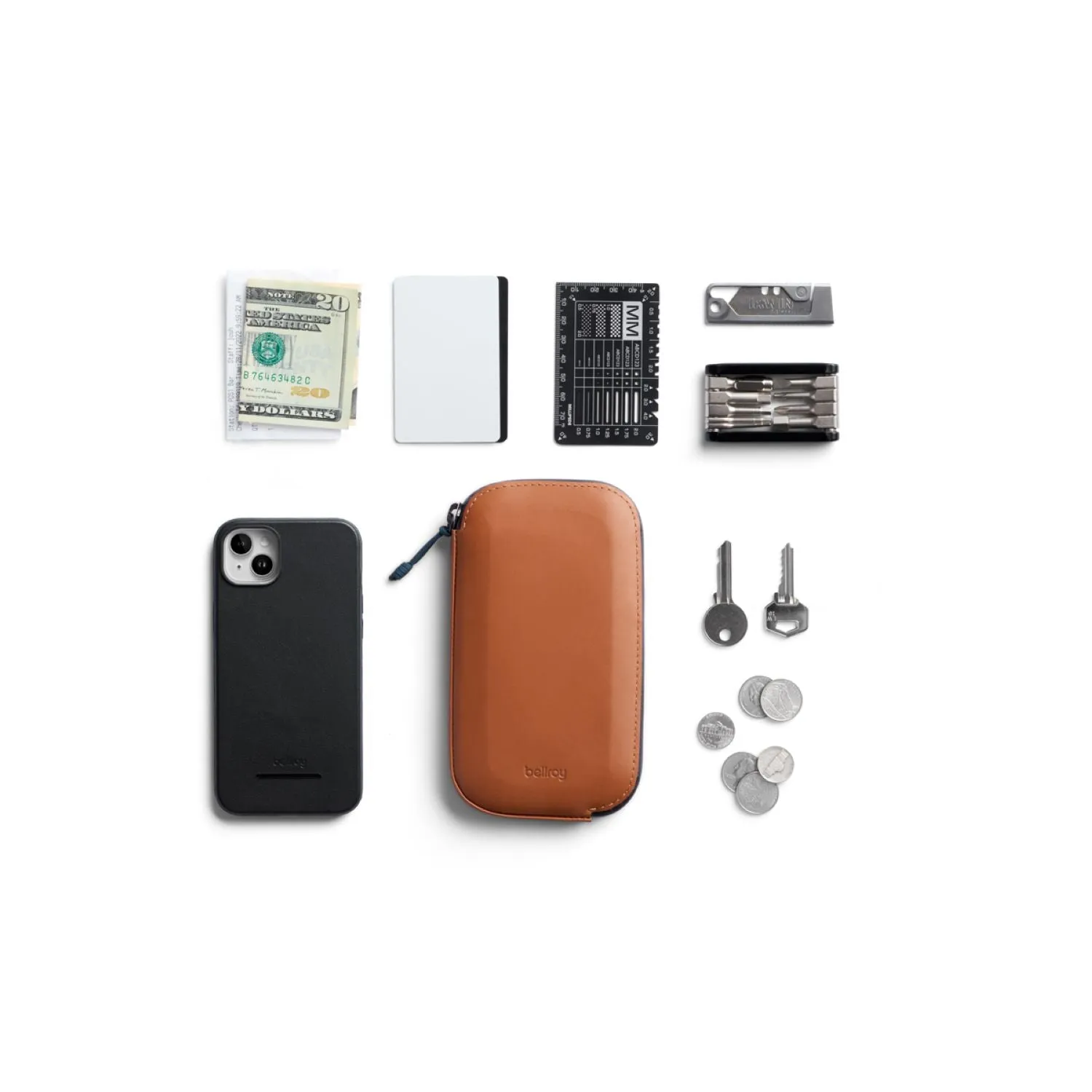 Bellroy All Conditions Phone Pocket Leather