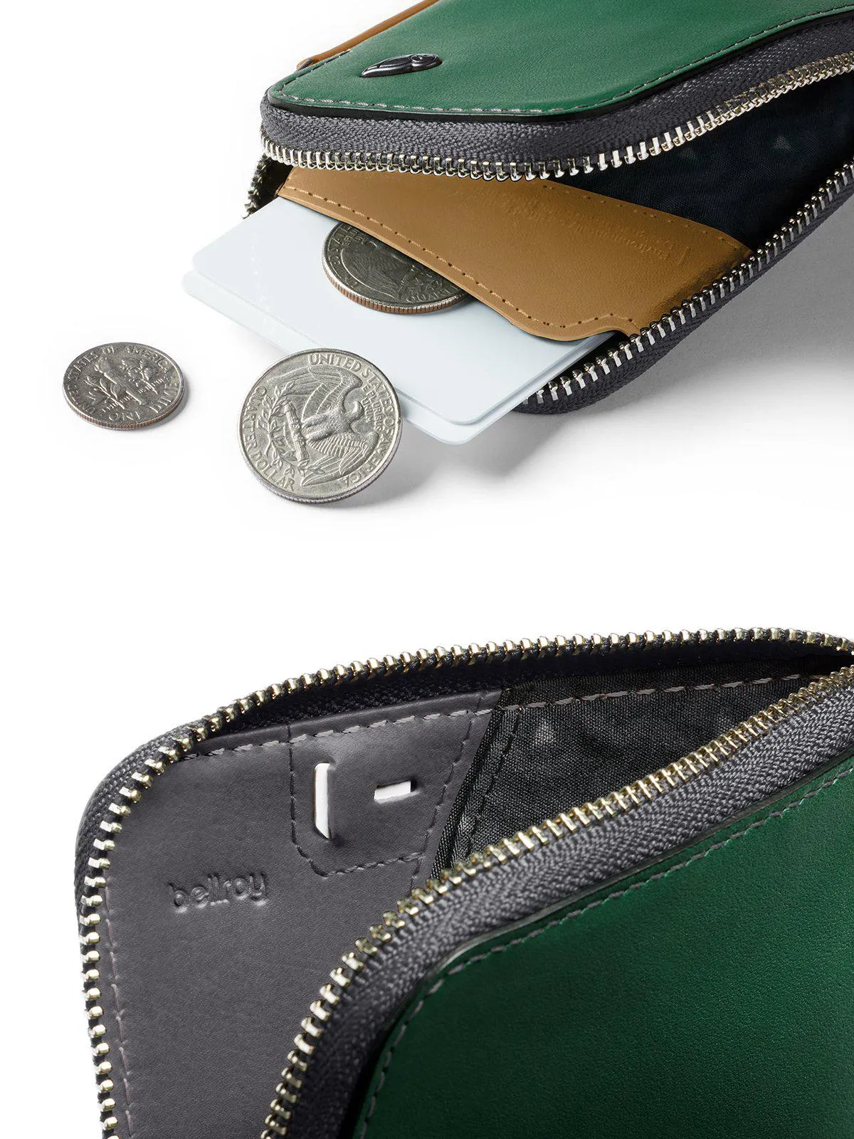 Bellroy Card Pocket Racing Green