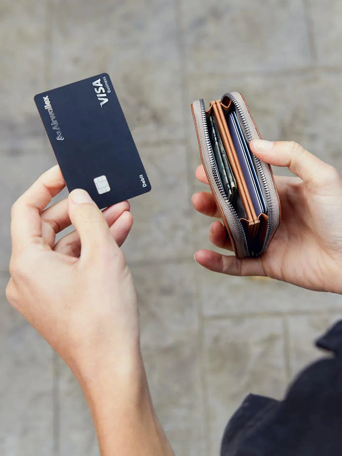 Bellroy Folio Mini Wallet Charcoal RFID