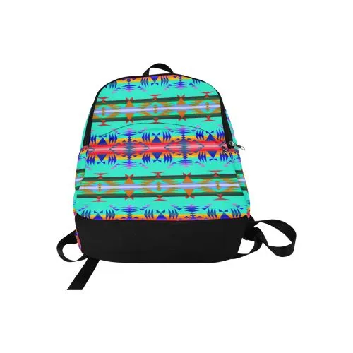 Between the Mountains Spring Fabric Backpack for Adult