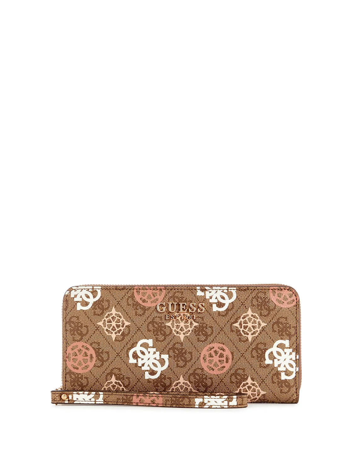 Brown Logo Eliette Large Wallet