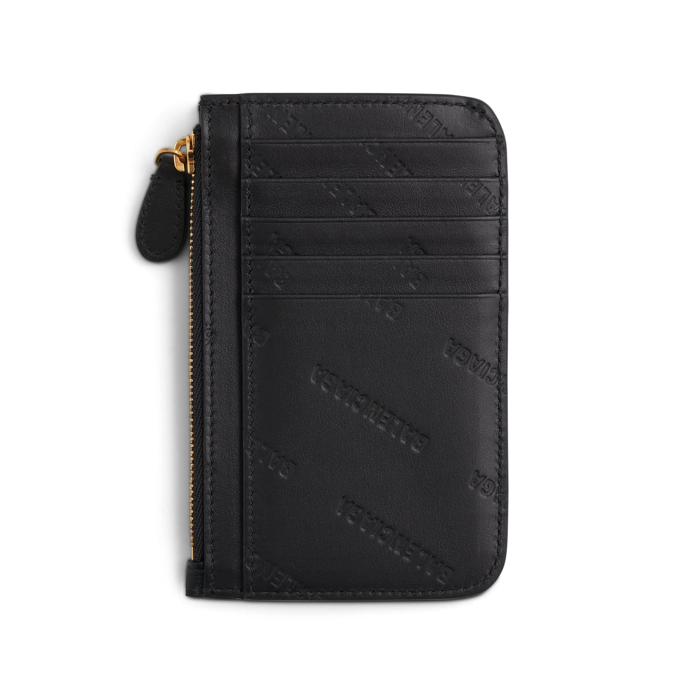 Cash Long Coin Card Holder in Black