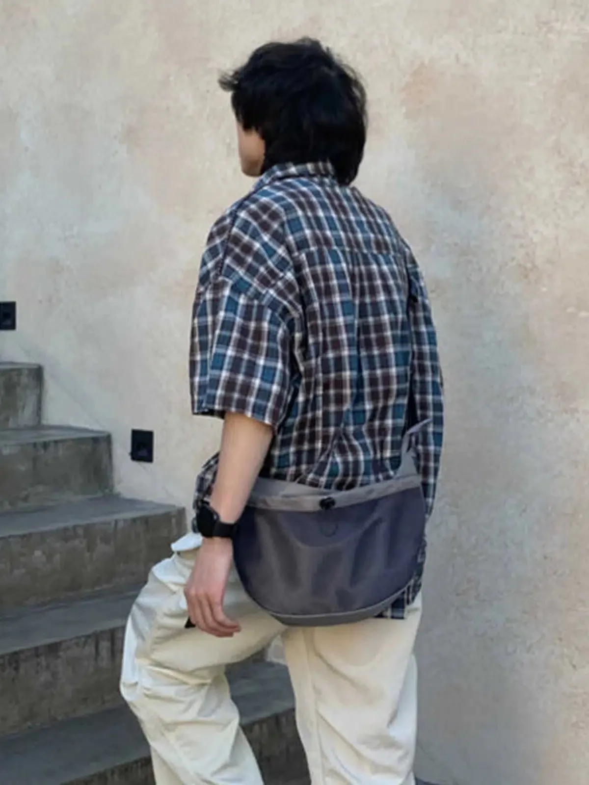 Casual Over-the-Shoulder Messenger Bag