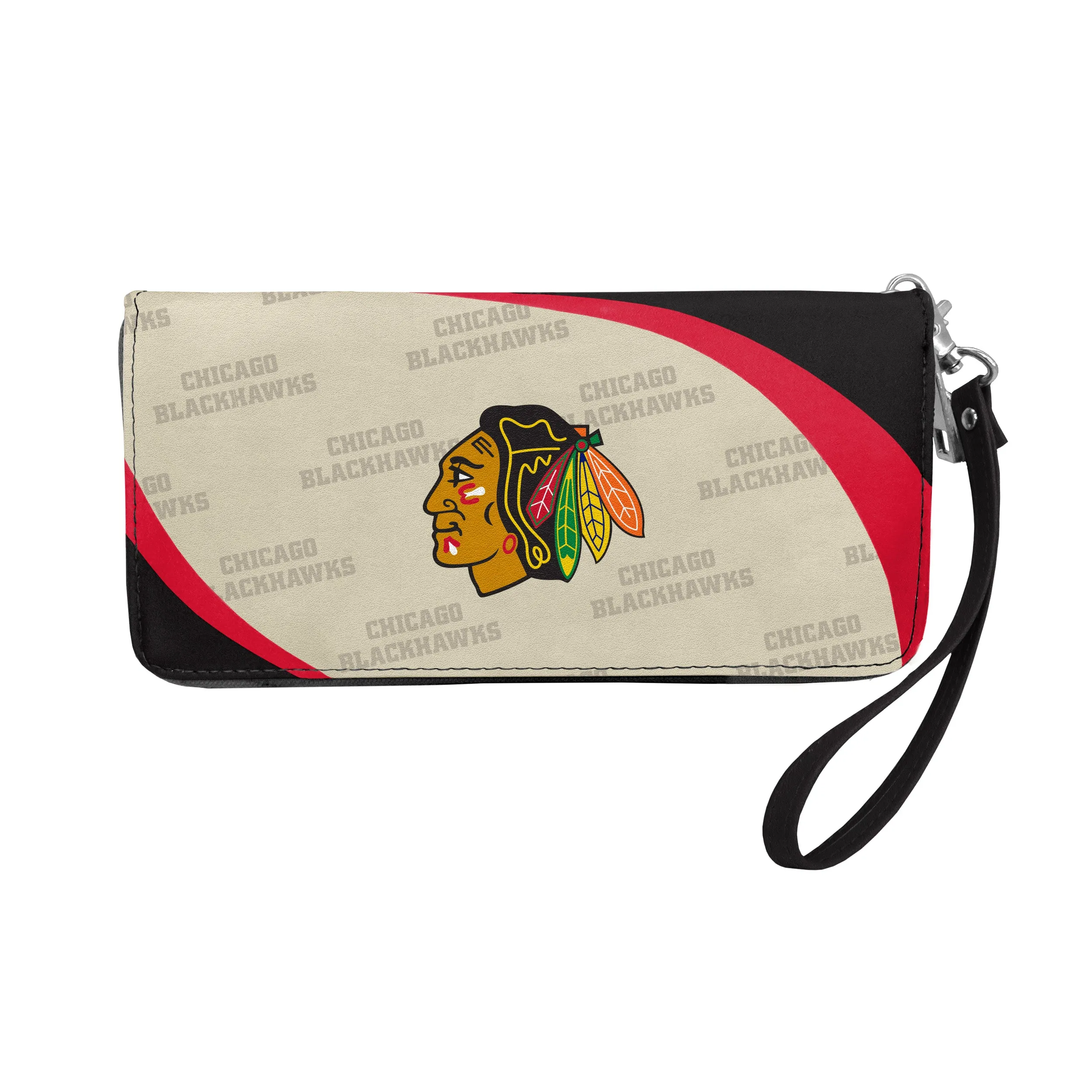 Chicago Blackhawks Curve Zip Organizer Wallet