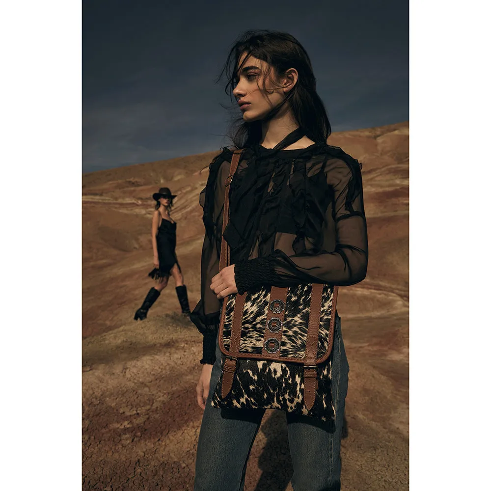 Cholla Canyon Leather & Hairon bag