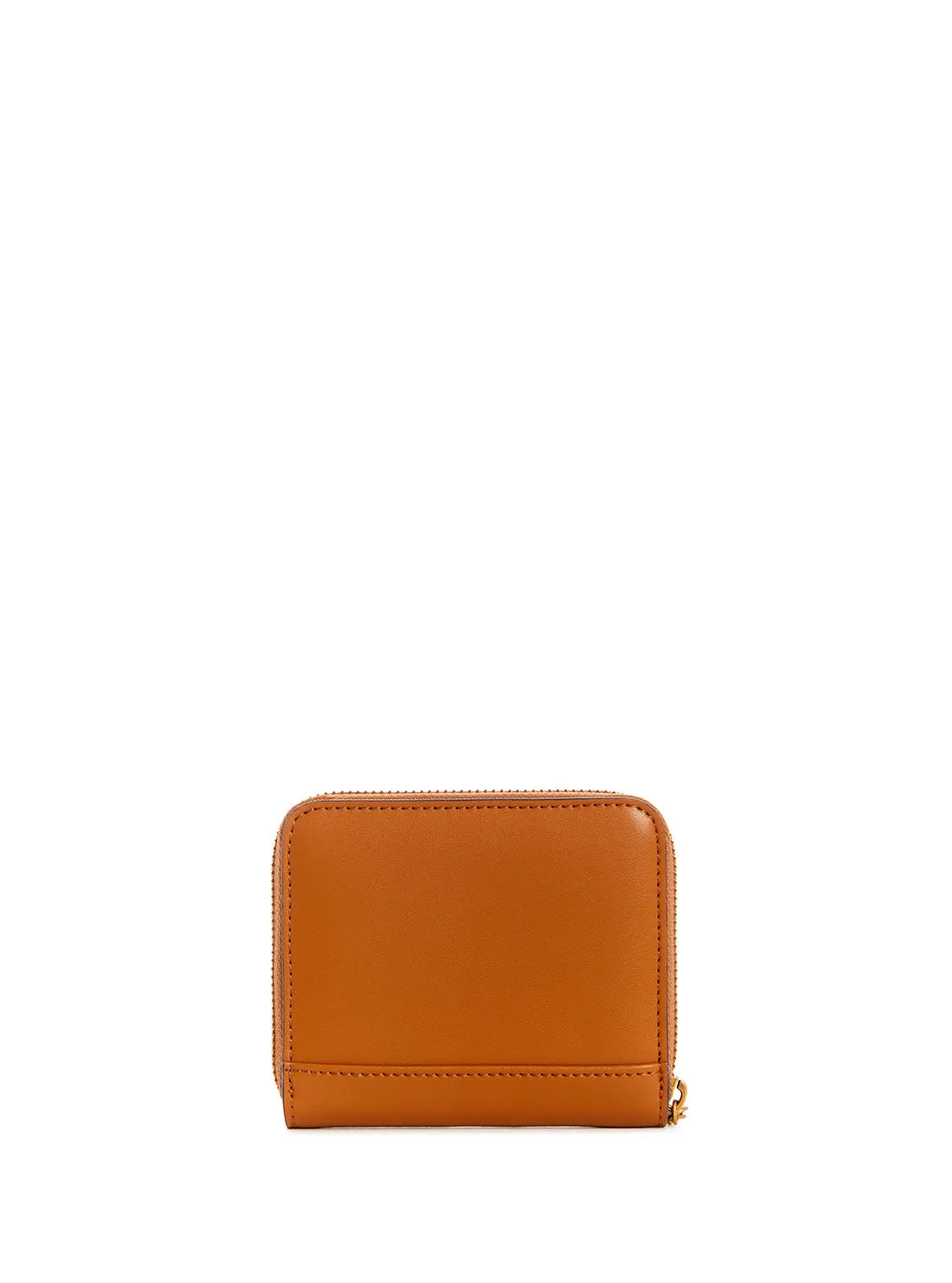 Cognac Laurel Small Wallet