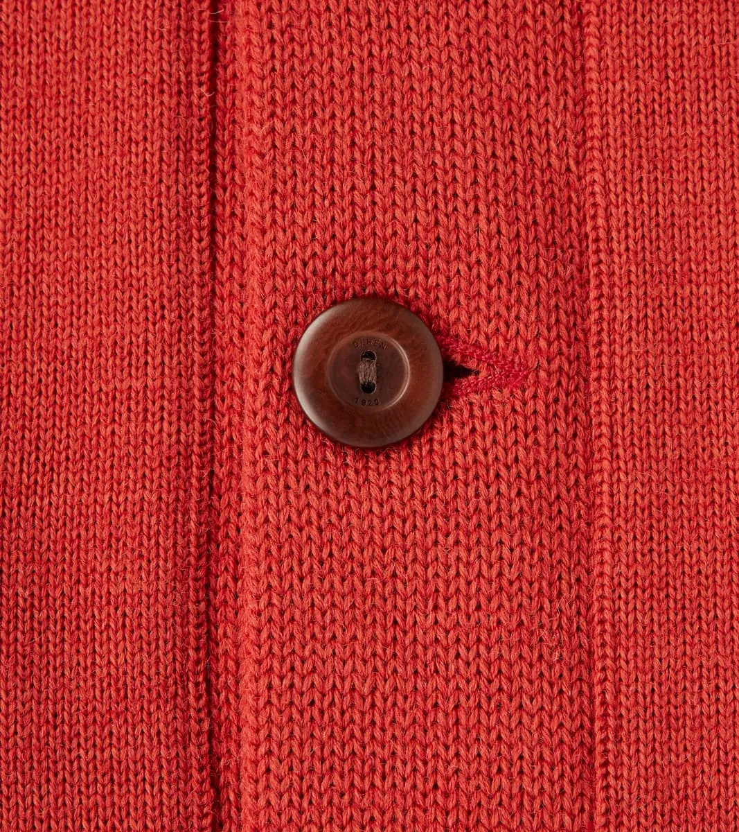 Collegiate Cardigan - Forster Red/Luggage