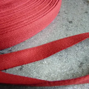 Cotton Twill Tape - Burgundy