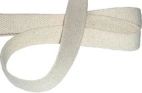 Cotton Webbing - Natural - 3/4" (19mm)