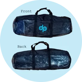 DP LONG FIN MESH DUFFEL BAG