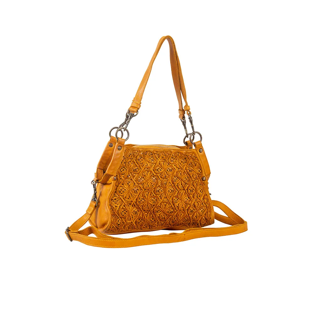 Effervescence Leather & Hair On Bag