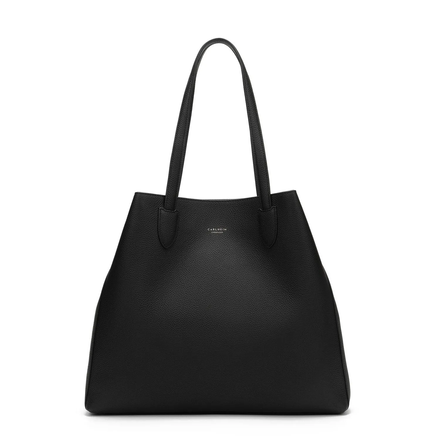 Evelyn Genuine Leather Handbag (Black)