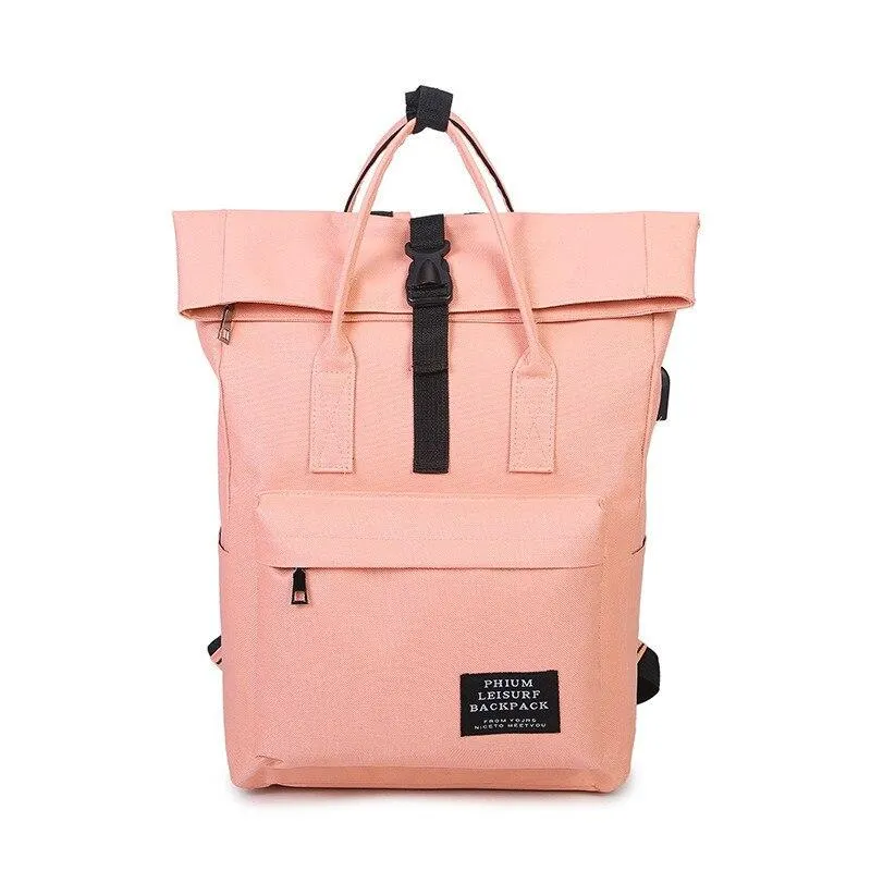 Fashion Women's Canvas Backpack For School Laptop