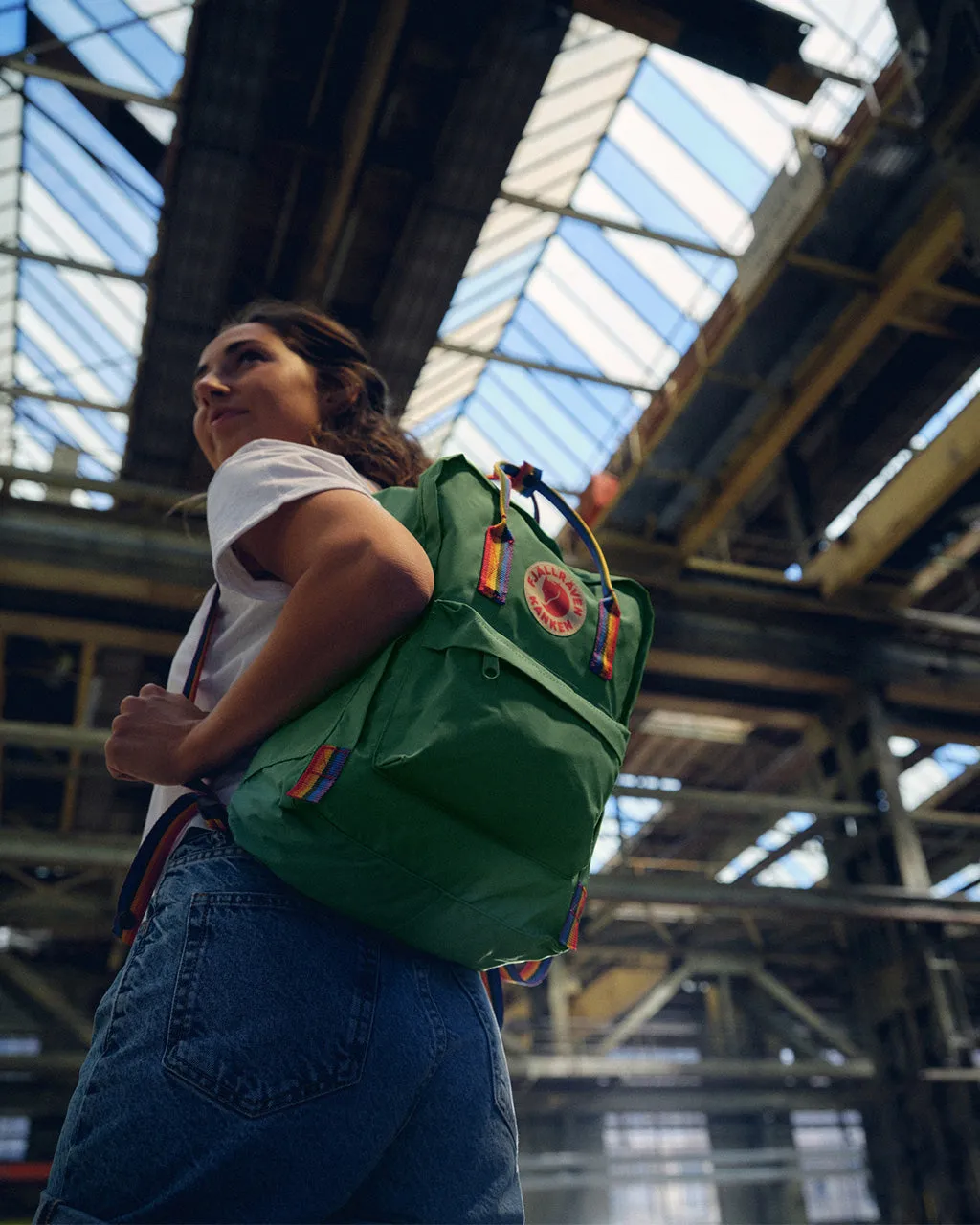 Fjallraven Kanken Rainbow Backpack