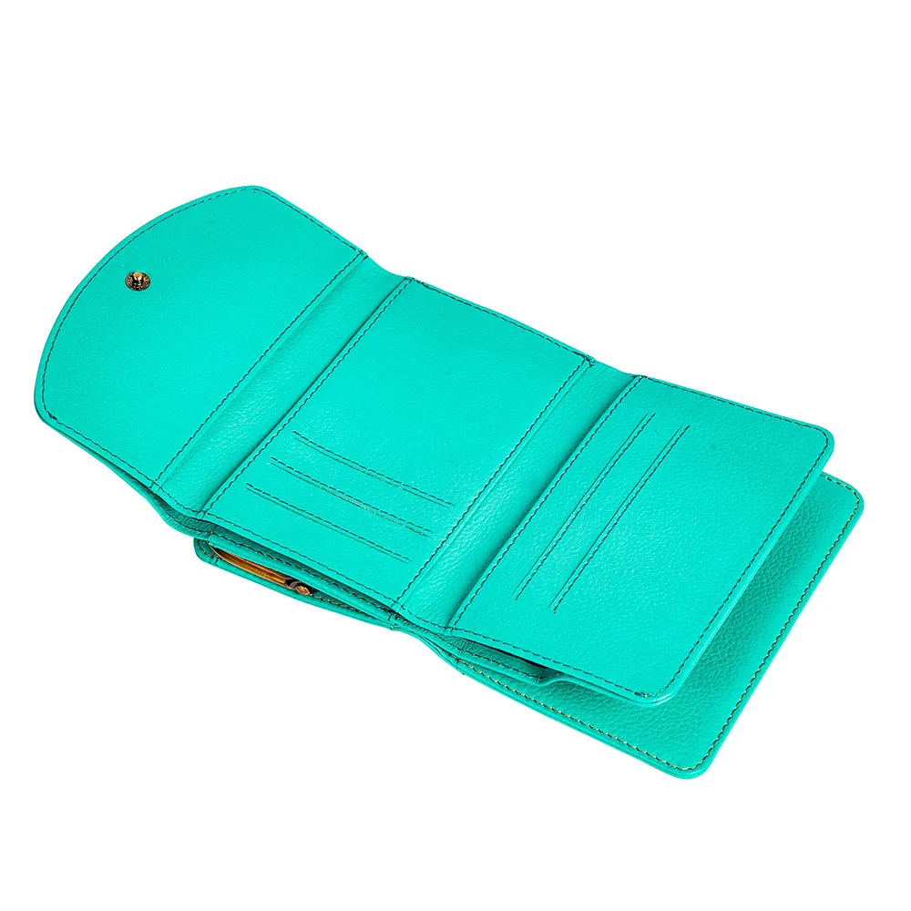 Gypsum Trail Coin Purse in Turquoise