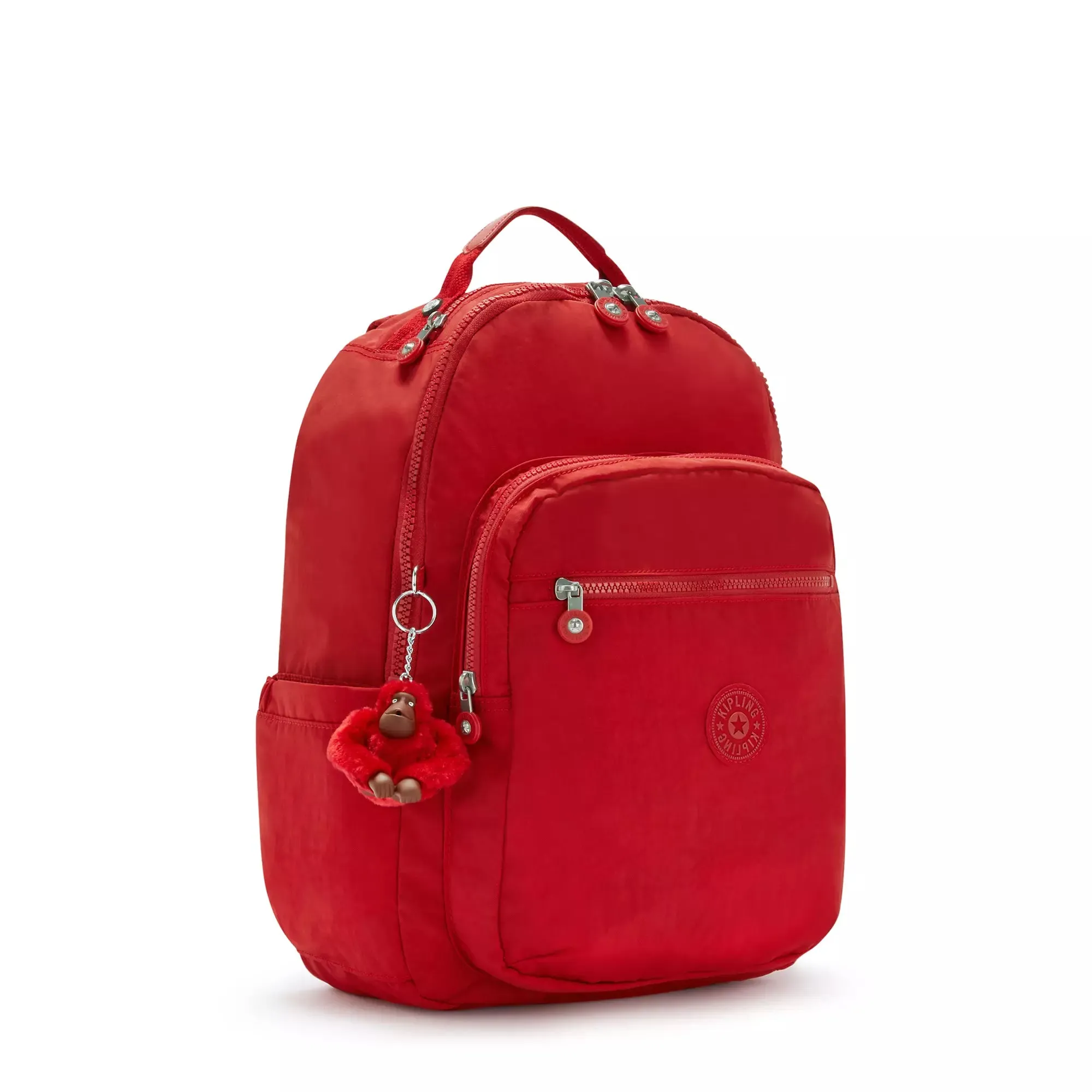 Kipling  Seoul Large 15" Laptop Backpack - Cherry Tonal