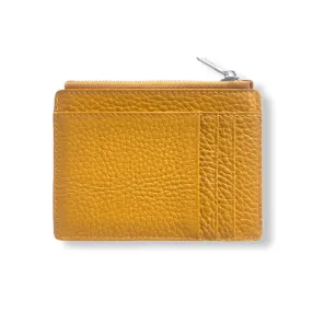 Leather Smart Wallet | Mustard