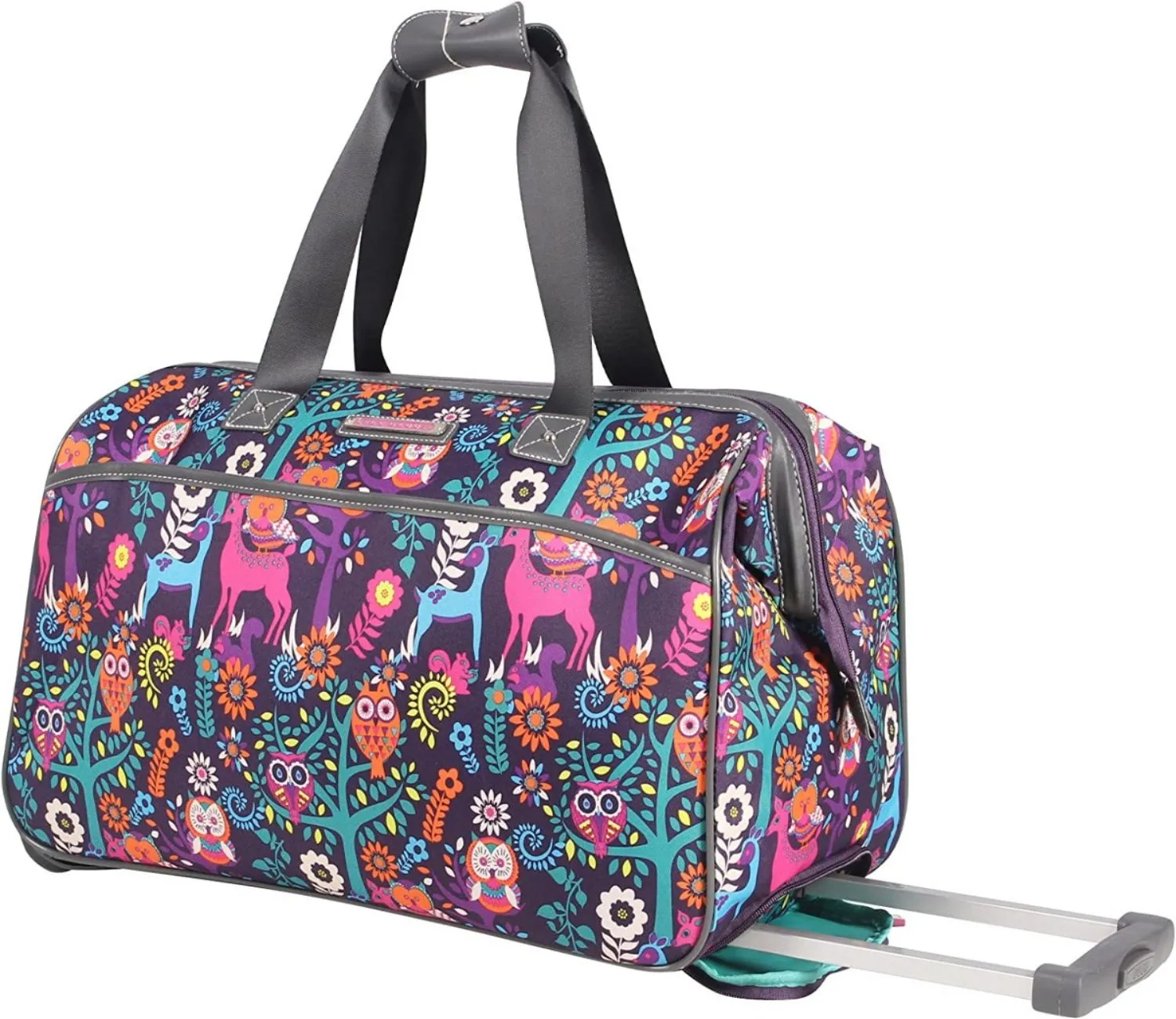 Lily Bloom Wheeled Duffel Bag