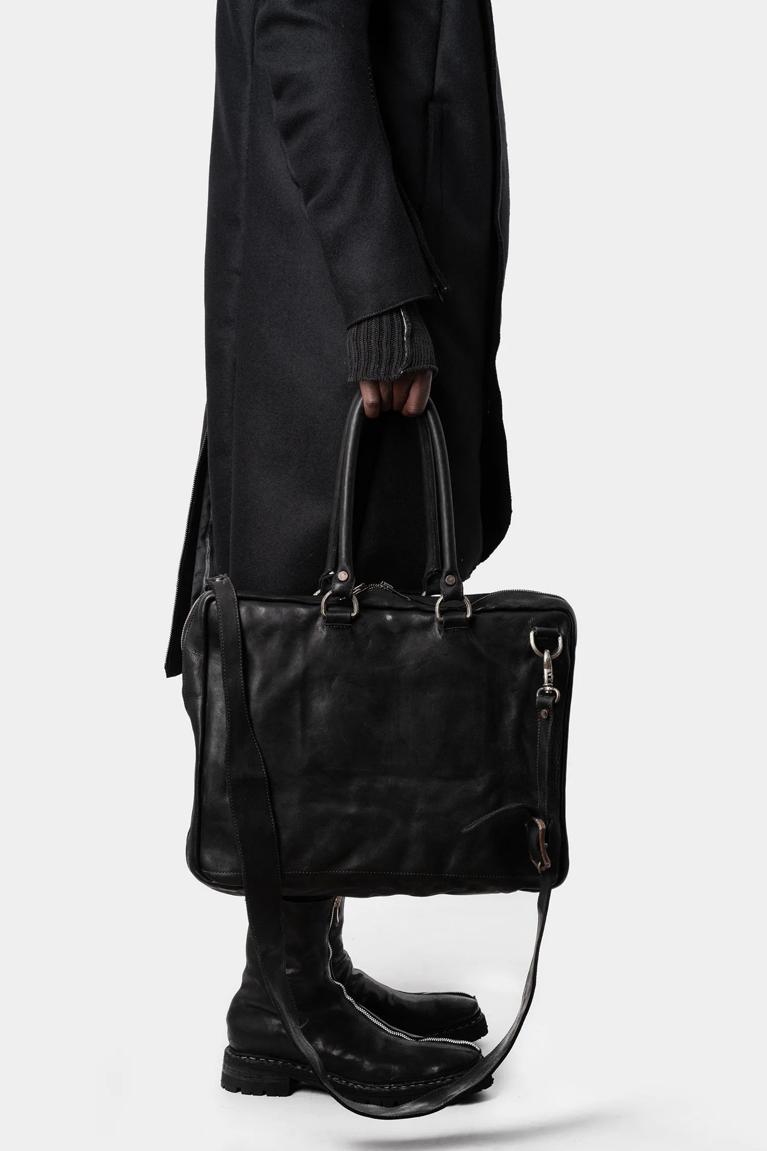 Messenger leather bag