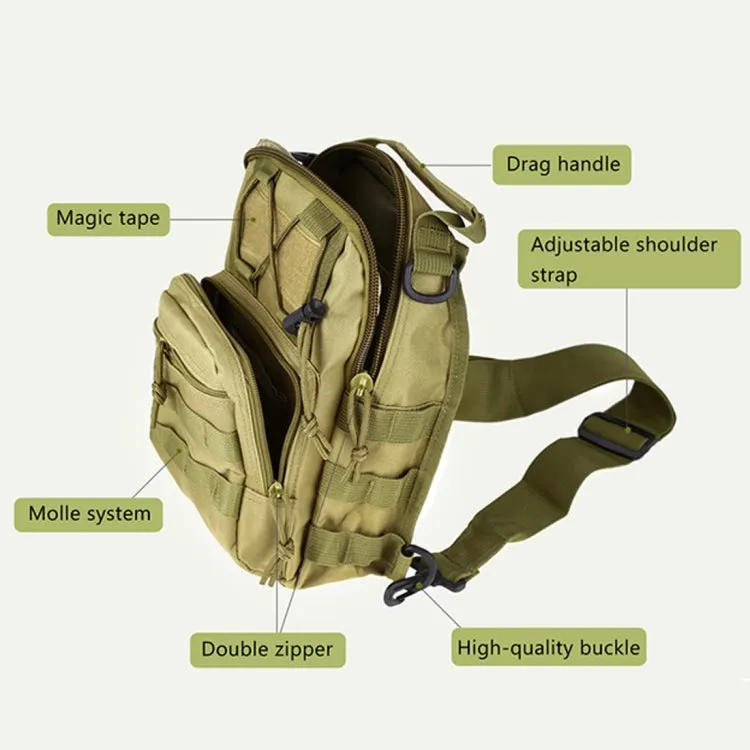 Outdoor Multipurpose Unisex 600D Backpack Camping Hiking Hunting Camouflage Backpack Bag, Size: 30*22*5.0cm