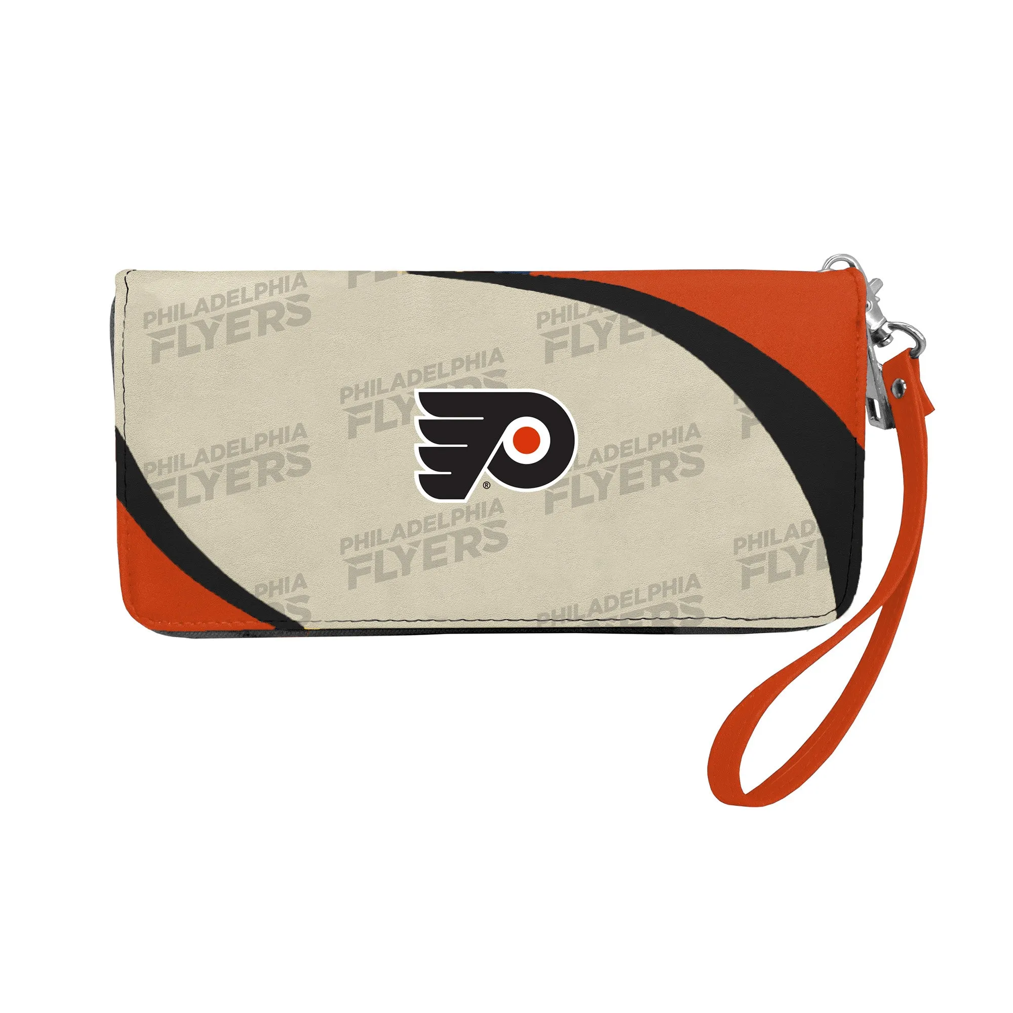 Philadelphia Flyers Curve Zip Organizer Wallet