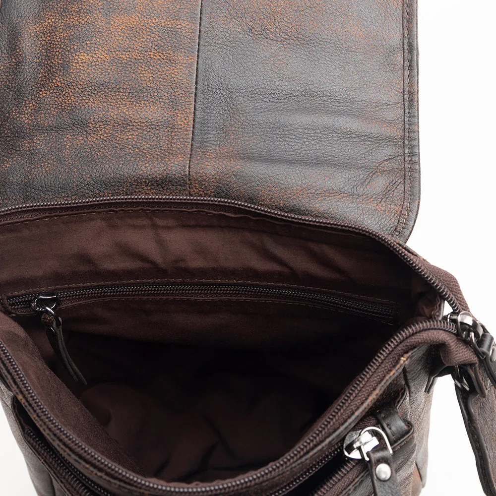 Pueblo Range Leather & Hairon Bag