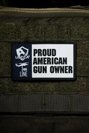 PVC Patch - USCCA Proud American Gun Owner [ON SALE]