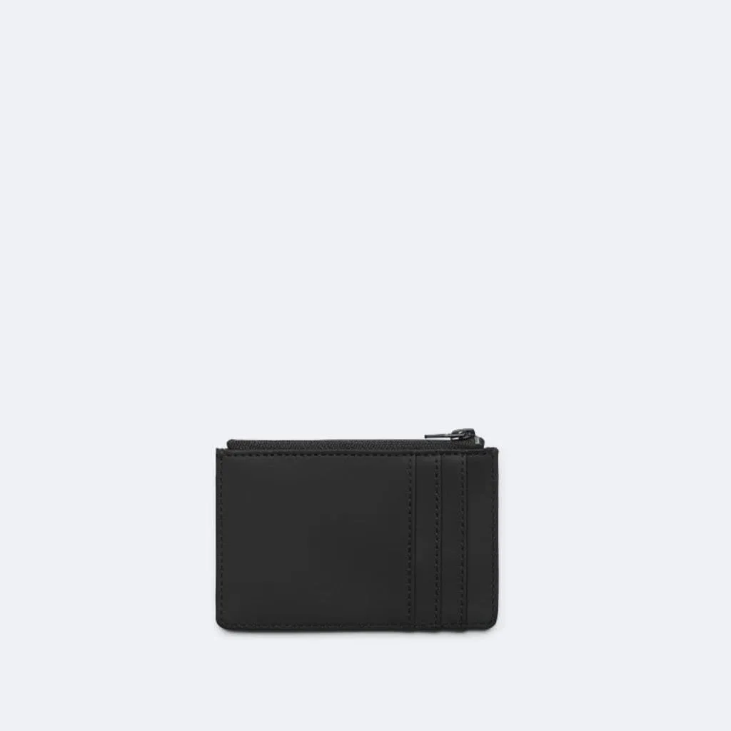 Rains Zip Wallet - Black