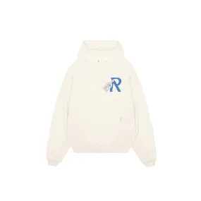 REPRESENT Luggage Tag Hoodie Antique White