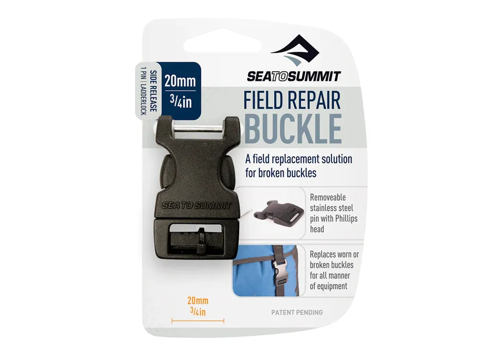 Side Release Field Repair Buckle with Removable Pin