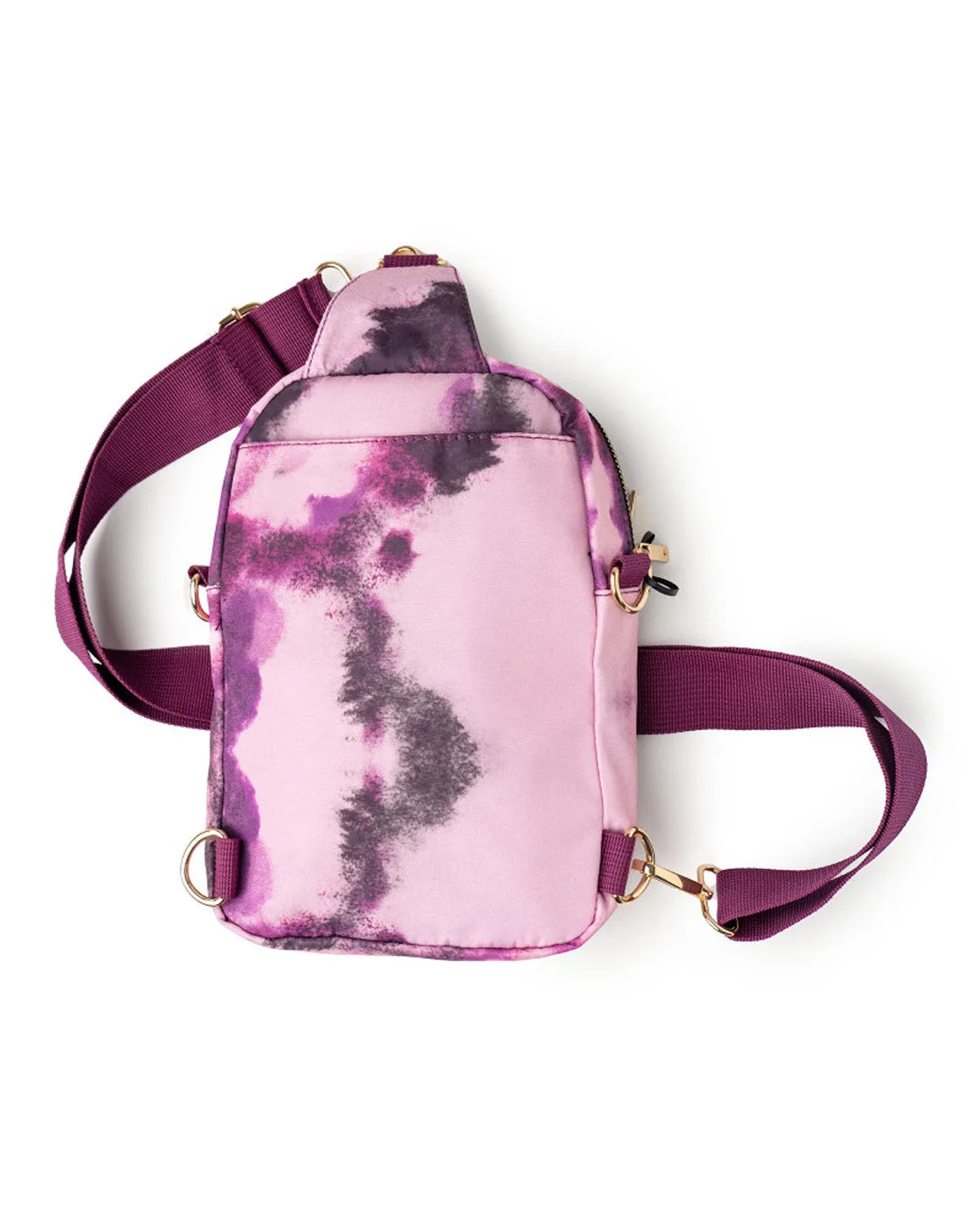 Tie Dye Roundtrip Convertible Sling Purse