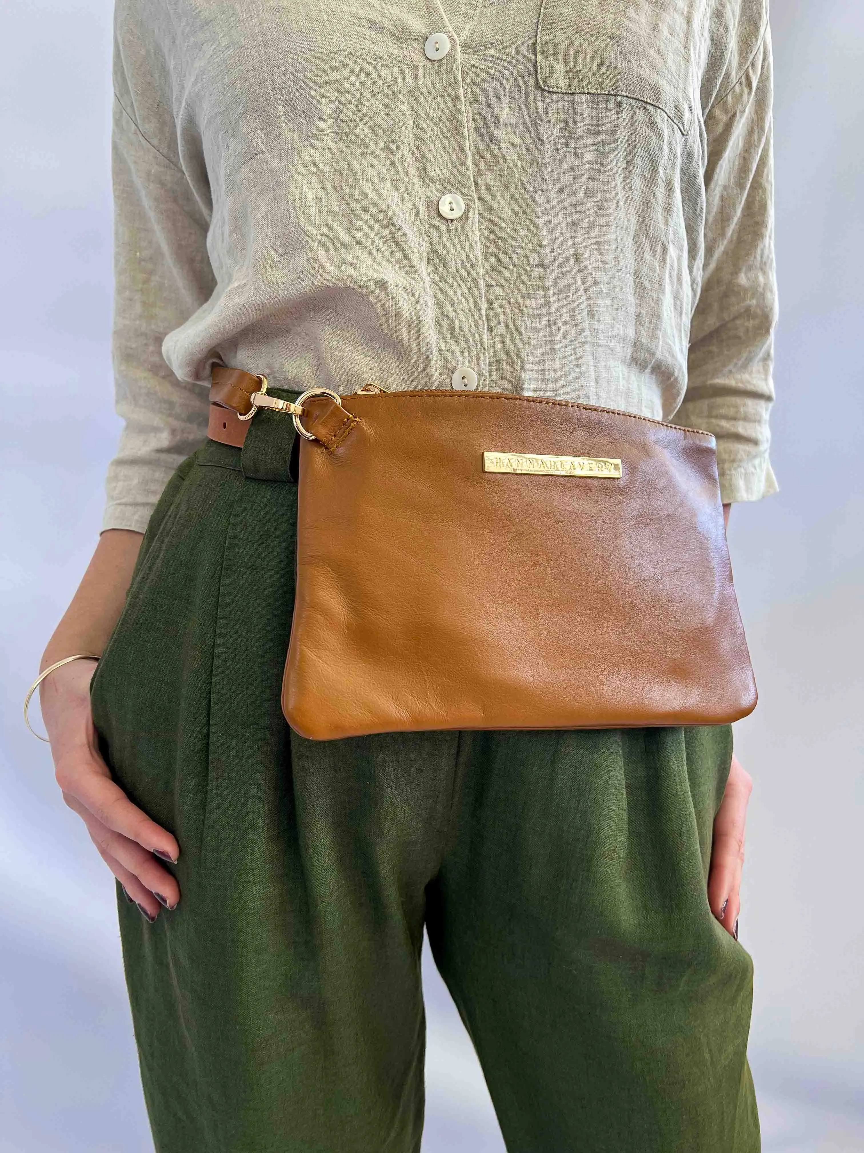 Wallet Clutch Bag | Tan